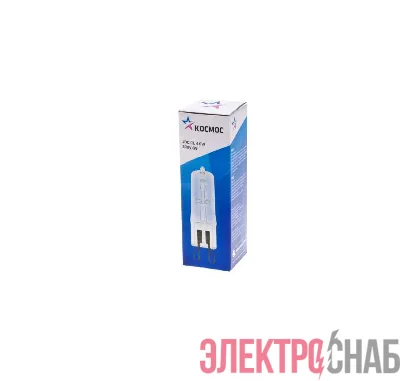 Лампа галогенная JDC 40Вт капсула G9 3000К 240В CL КОСМОС LKsmJDC220VCL40W
