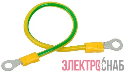 Проводник заземляющий 200мм d6мм 4кв.мм (уп.20шт) IEK CPZ50-200-04-1-06