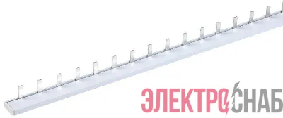 Шина соединительная PIN (штырь) 1п 63А луженые (дл.1м) IEK YNS21-1-063-N