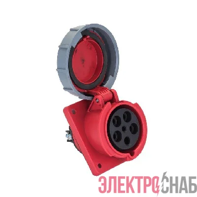 Розетка стационарная внутренняя угловая 4252 3Р+РЕ+N 32А 380В IP67 PROxima EKF ps-4252-32-380
