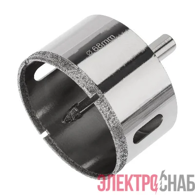 Коронка алмазная 68мм с центровочным сверлом Kranz KR-92-0018