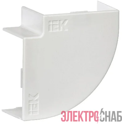 Поворот на 90град. 20х10 КМП ELECOR (уп.4шт) IEK CKMP10D-P-020-010-K01