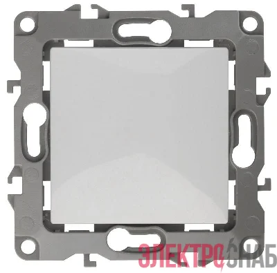 Переключатель 1-кл. СП Эра12 12-1103-01 10А IP20 250В 10AX механизм бел. Эра Б0014639