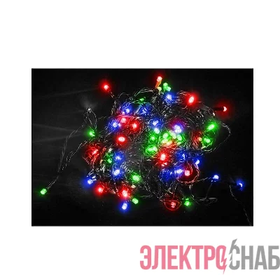 Гирлянда ILD200C-GM 200LED 20м 8 реж. мульти. SHlights 4690601041142