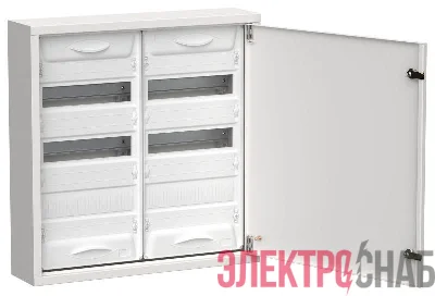 Корпус ЩРн-72 (2х36) TITAN 5 585х570х140 IP31 метал. бел. IEK TI5-50-N-2X036-31