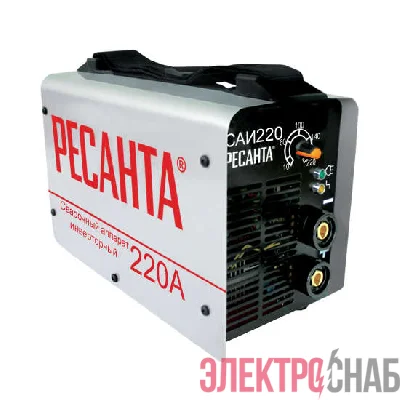 Инвертор сварочный САИ-220 220А d5 140-240В IP21 горячий старт Ресанта 65/3