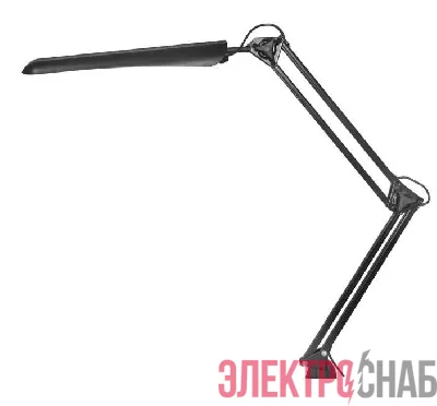 Светильник светодиодный Гермес сенсорный настол. на струбцине 8Вт черн. Трансвит 126