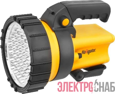 Фонарь-прожектор аккумуляторный 94 966 NPT-SP10-ACCU 37LED аккум. 4В 4А.ч. NAVIGATOR 94966
