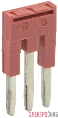Перемычка для КПИ-1.5кв.мм 3PIN IEK YZN11FBS-001-3P