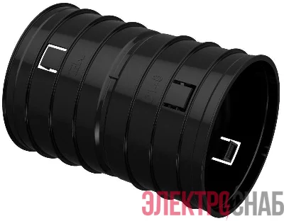 Муфта соединительная для двустенной трубы d140мм ELASTA IEK CTA12D-M140-K02-R