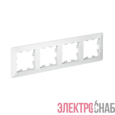 Рамка 4-м AtlasDesign Air лотос/дым. бел. SE ATN221304