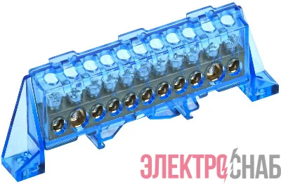 Шина нулевая N в комб. изол. &quot;Стойка&quot; 8х12-11-С TEKFOR IEK TF-NN20-11-DP-K07