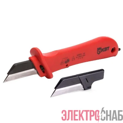 Нож диэлектрический НМИ-04 с доп. лезвием КВТ 63838