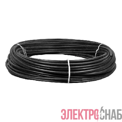 Труба гладкая ПНД жесткая d16мм черн. (уп.100м) PROxima EKF tpndg-16