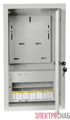 Корпус ЩУРв-3/12 TITAN 550х320х165мм IP31 метал. IEK MKM35-V-12-31-ZO