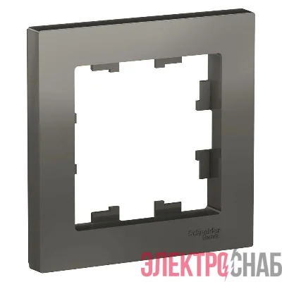Рамка 1-м AtlasDesign сталь SE ATN000901