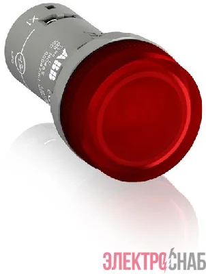 Лампа CL2-502R со встроен. светодиодом 24В AC/DC красн. ABB 1SFA619403R5021