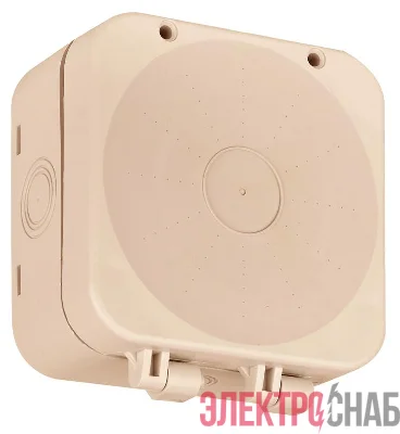 Коробка распределительная133х120х60 двухкомпонентн. для видеокамер HF IP68 беж. Ruvinil 67080БЖ