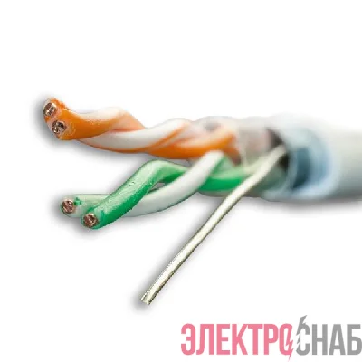 Кабель FTP 2х2х24AWG кат.5е медь Standart 500м (м) SUPRLAN 01-0914