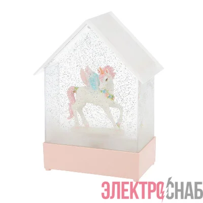 Светильник декоративный "Единорог" с конфетти и мелодией USB Neon-Night 501-186
