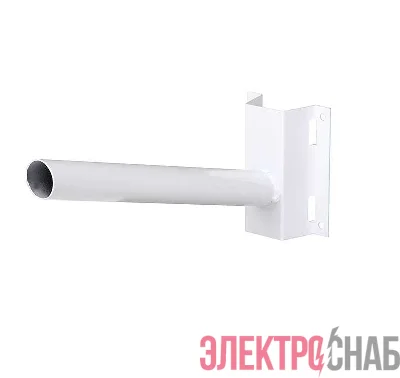 Кронштейн на столб для PSL D60х1.5-WH под бандажную ленту бел. JazzWay 5017450