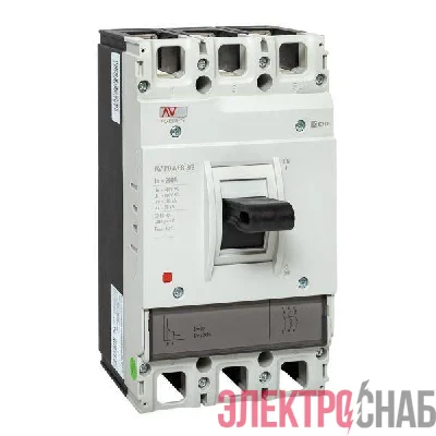 Выключатель автоматический 250А 100кА AV POWER-3/3 TR AVERES EKF mccb-33-250H-TR-av