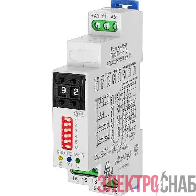Реле времени РВО-П2-М-15 УХЛ4 24-245В AC/DC Меандр A8302-16932306