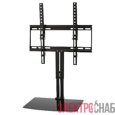 Кронштейн для телевизора 32"- 50" дюймов фиксированный с дополнительной полкой для медиаоборудования серия HOME Rexant 38-0314
