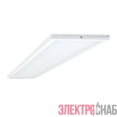 Светильник светодиодный ДВО 4112-L 36Вт 4000К 1195х180х19 опал EKF LPL-4112-L-36-4000