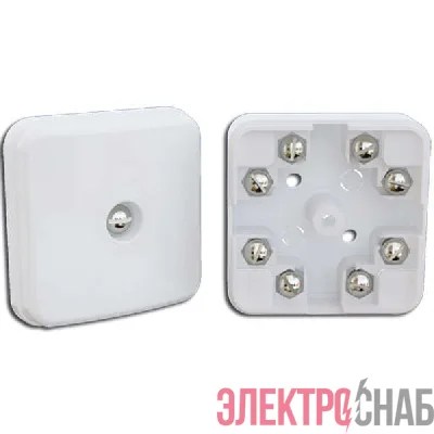 Коробка коммутационная (разветвительная) низковольт. КС-4 на защелках SLT 10355