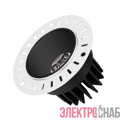 Светильник светодиодный MS-ATLAS-TRIMLESS-R70-12W Day4000 BK 32deg 230В IP20 12Вт 4000К метал. Arlight 0361331