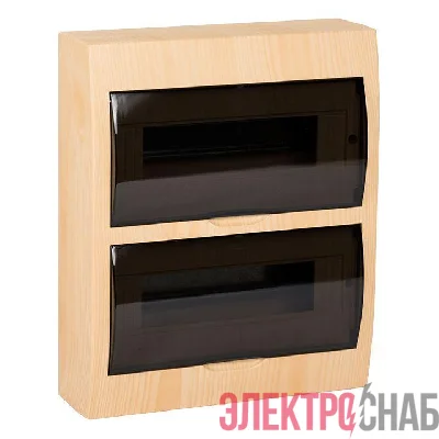 Щит ЩРН-П-24 IP41 светлое дерево PROxima EKF pb40-n-24-light