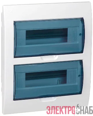 Корпус встраиваемый ЩРВ-П-24 Krepta 3 IP41 пластик. бел. IEK MKP12-V-24-40-10