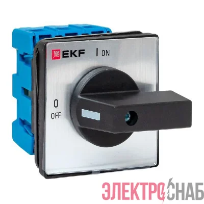 Переключатель кулачковый ПК-2-13 3п 63А "ВКЛ-ВЫКЛ" IP65 EKF pk-2-13-63-65