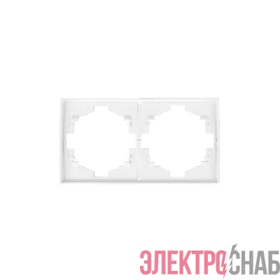 Рамка 2-м STRONG MIELE жемчуж. Kranz KR-78-0752-4