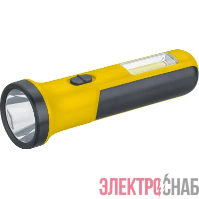 Фонарь 93 884 NPT-CP27-ACCU 1LED 1Вт+1COB 2Вт li-ion 0.4А.ч 2реж. пластик. NAVIGATOR 93884
