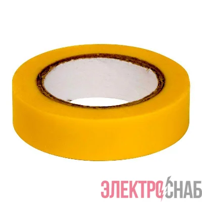 Лента изоляционная ПВХ 0.13х15 (10м) желт. DKC 2NI20GI