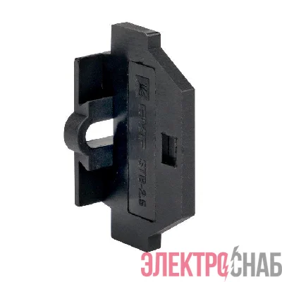 Заглушка для миниклеммы STB-2.5 черн. (уп.50шт) PROxima EKF ep-stb-m-2.5-black-r