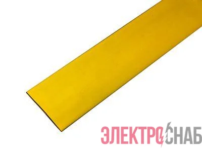 Трубка термоусадочная тонкостен. 35/17.5 1м желт. Rexant 23-5002