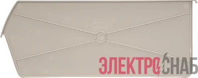 Разделитель по длине для ящика 5005 серый литьевой PP 5005-1 5005-1