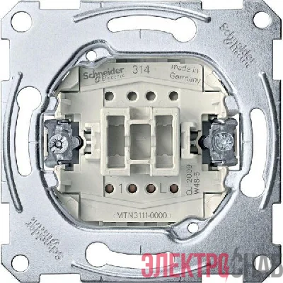 Выключатель 1-кл. 1п СП Merten Antique 10А IP20 механизм SchE MTN3111-0000