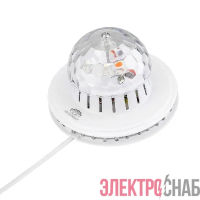 Диско-лампа светодиодная "Летающая тарелка" 36LED 6Вт 230В IP20 Neon-Night 601-256