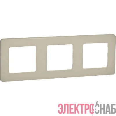 Рамка 3-м СП Inspiria IP20 сл. кость IEK 673951