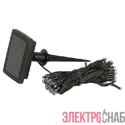 Гирлянда садовая &quot;Бахрома&quot; ERASF22-29 3.8х0.5м холод. бел. на солнечной батарее Эра Б0053373
