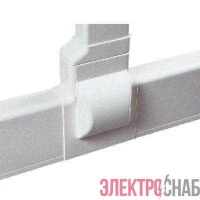 Тройник для плинтус. короба бел. 100х40 Angara DKC AIR10047