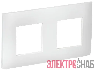 Рамка 2-м SKANDY SK-F02W арктич. бел. IEK SK-M22-K01