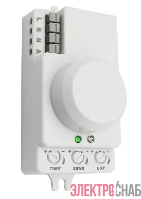 Датчик движения MD 202 микроволновый 1200Вт 360 гр. 8М IP20 (1002800) бел. Эра Б0043801