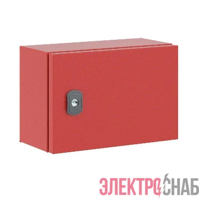 Корпус сварной навесной ST 200х300х150мм с монтажн. панелью RAL3000 DKC R5ST0231-RAL3000