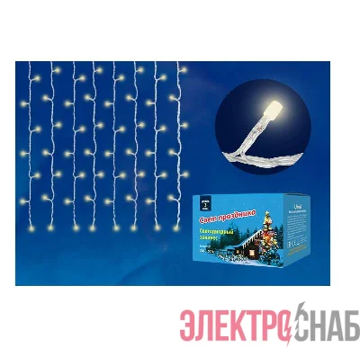 Гирлянда занавес светодиодная ULD-C2030-240/DTA WARM WHITE IP20 Uniel UL-00003680
