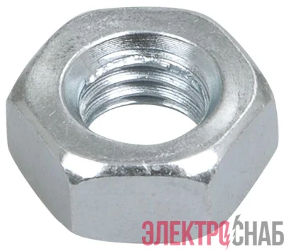 Гайка шестигранная М6 (уп.500шт) IEK CLP1M-G-6